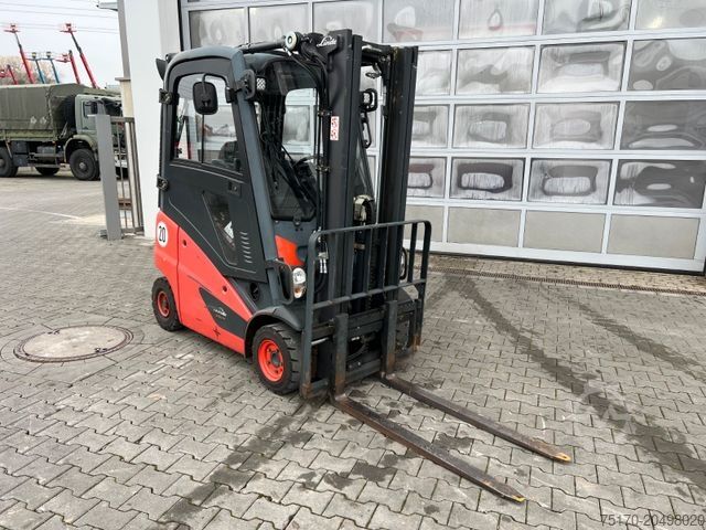 Front loader forklift LINDE H14D-01 / Triplex: 4.60m! / SS / nur 1.672h!