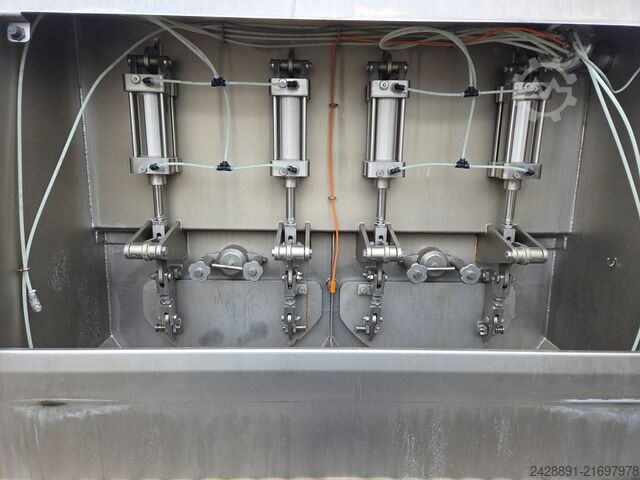 Complete vacuum mixing line Alco Food Machines AMP 1700N-D-HP, LN 425 Y MM, WT-36-50-2
