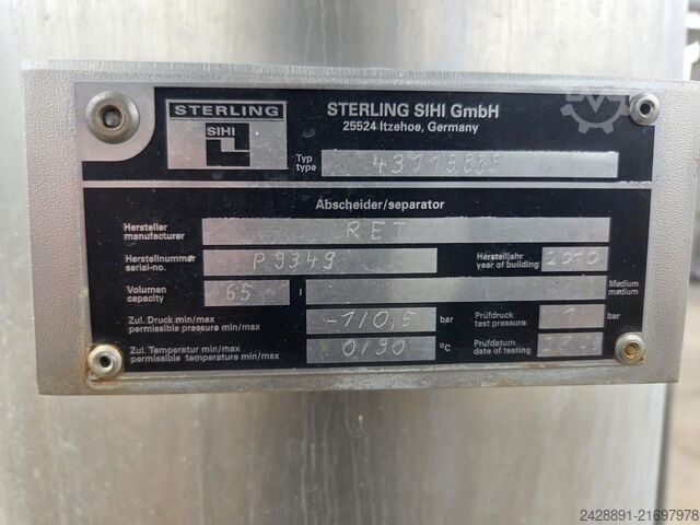 Complete vacuum mixing line Alco Food Machines AMP 1700N-D-HP, LN 425 Y MM, WT-36-50-2