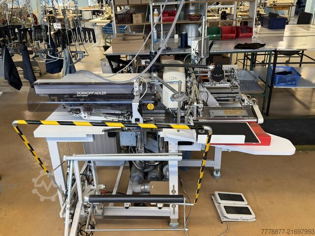Dikiş makinesi - cep kaynak otomatiği Dürkopp Adler 745-35 F