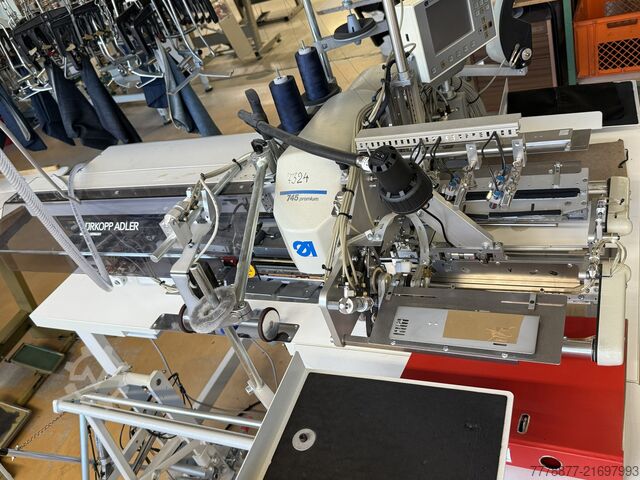 Dikiş makinesi - cep kaynak otomatiği Dürkopp Adler 745-35 F