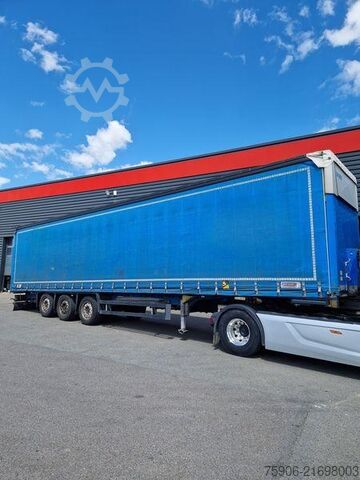 Semi-remorque Schmitz Cargobull TAUTLINER REHAUSSABLE FOSSE A BOBINES