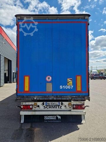 Semi-remorque Schmitz Cargobull TAUTLINER REHAUSSABLE FOSSE A BOBINES