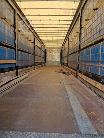 Semi-remorque Schmitz Cargobull TAUTLINER REHAUSSABLE FOSSE A BOBINES