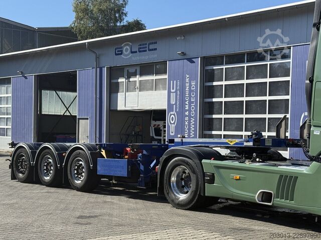 Poluprikolica za izmjenjive sanduke BROSHUIS MFCC-HD L2C8 Containerauflieger