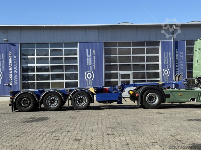 Poluprikolica za izmjenjive sanduke BROSHUIS MFCC-HD L2C8 Containerauflieger