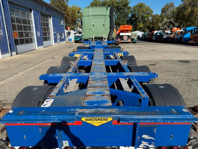 Poluprikolica za izmjenjive sanduke BROSHUIS MFCC-HD L2C8 Containerauflieger