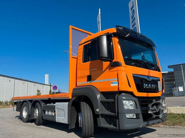 Samochód do zadań specjalnych MAN TGS 26.430/Pritsche6,10m/Lenkachse/ADR/NL16,4 to