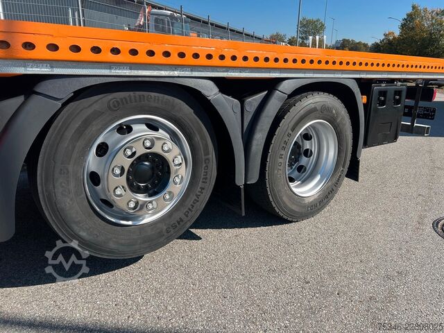 Ciężarówka z płaską platformą MAN TGS 26.430/Pritsche6,10m/Lenkachse/ADR/NL16,4 to