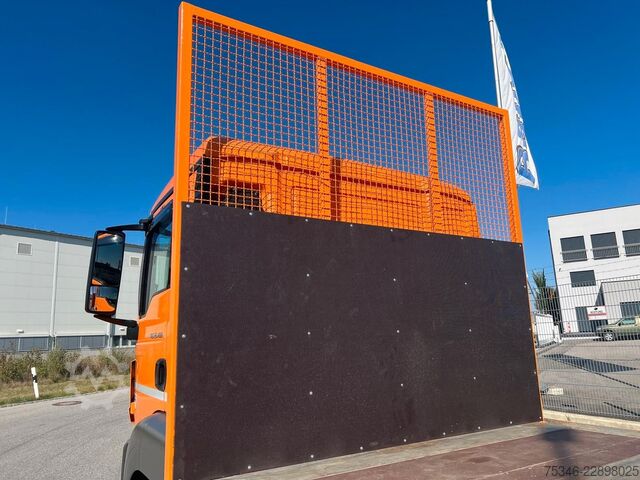 Ciężarówka z płaską platformą MAN TGS 26.430/Pritsche6,10m/Lenkachse/ADR/NL16,4 to