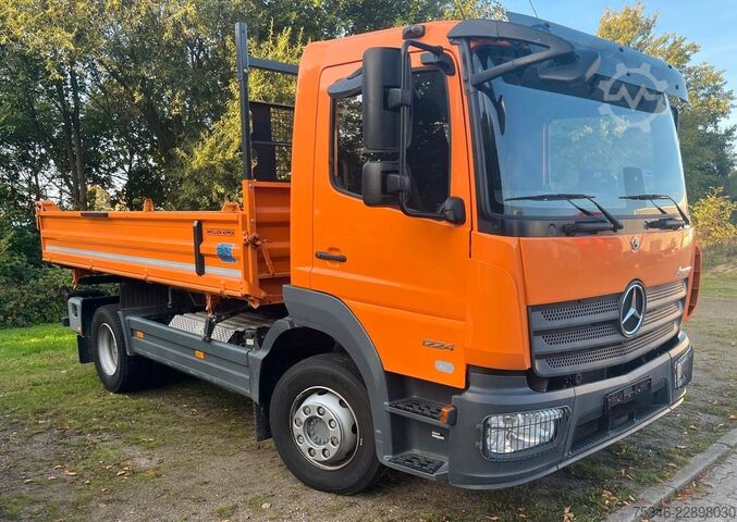 Trójstronna wywrotka MERCEDES-BENZ 1224 Meiller Kipper/2 x AHK/NL 5,7 to/Nur 11 tkm