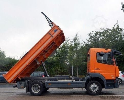 Trójstronna wywrotka MERCEDES-BENZ 1224 Meiller Kipper/2 x AHK/NL 5,7 to/Nur 11 tkm