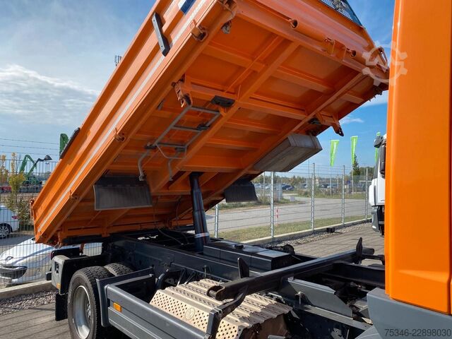 Trójstronna wywrotka MERCEDES-BENZ 1224 Meiller Kipper/2 x AHK/NL 5,7 to/Nur 11 tkm