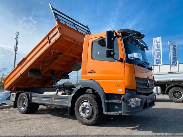 Wywrotka MERCEDES-BENZ 1224 Meiller Kipper/2 x AHK/NL 5,7 to/Nur 11 tkm