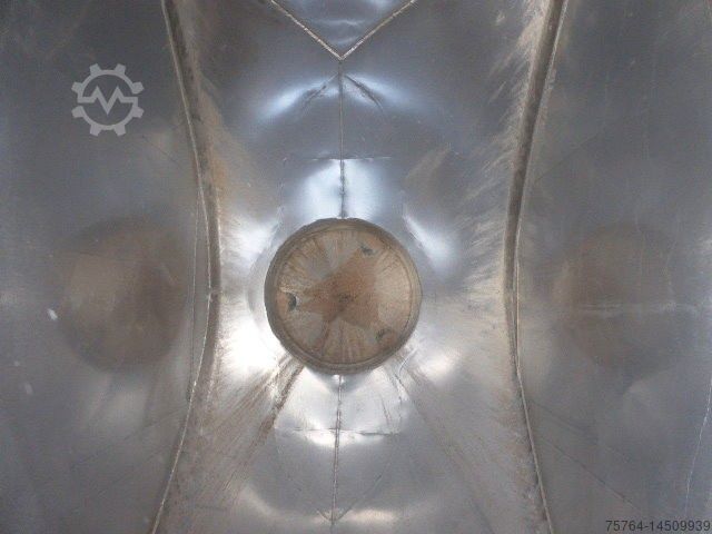 Silo oplegger 51m³ Heitling Silo/Futter/8 KA/Zwangsgelenkt