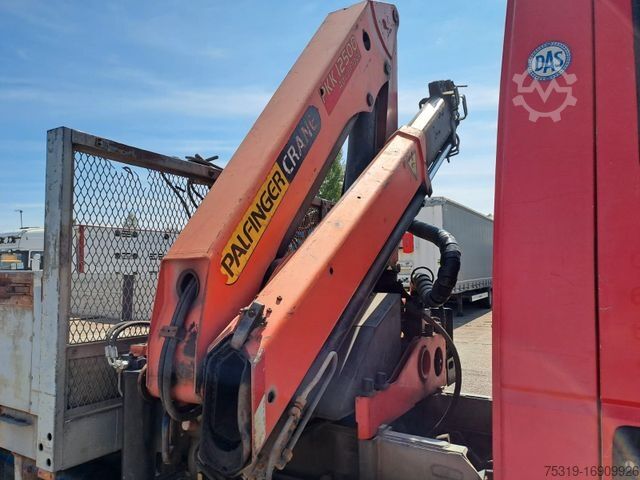 Vrachtauto met open laadbak IVECO EuroCargo ML 180E21 Kran PKK12500