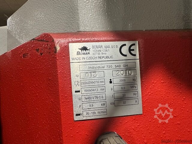 Båndsav Bomar Individual 720.540 GH