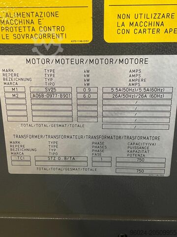 Máquina de corte a laser Amada LC 2415 Alpha III