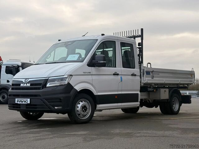 3 oldalú billenő MAN TGE 6.160 4x2 SB DOKA Meiller 3-S Kipper