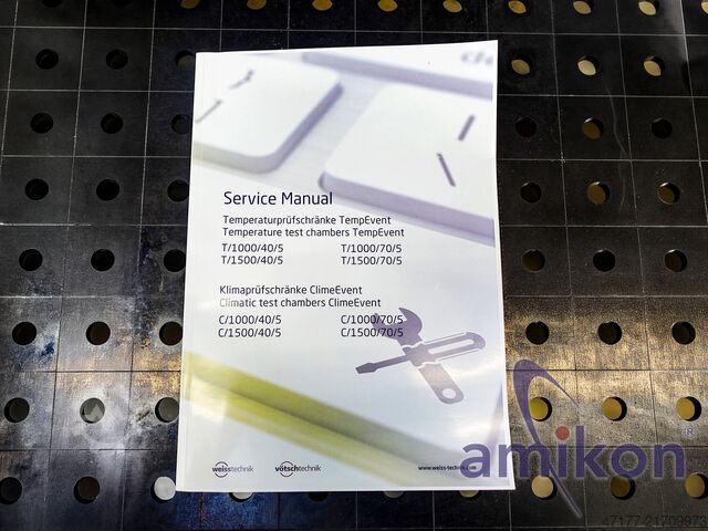 -70°C a +180°C 1000 litros com humidade Weiss Klimaprüfschrank Clime Event C/1000/70/5