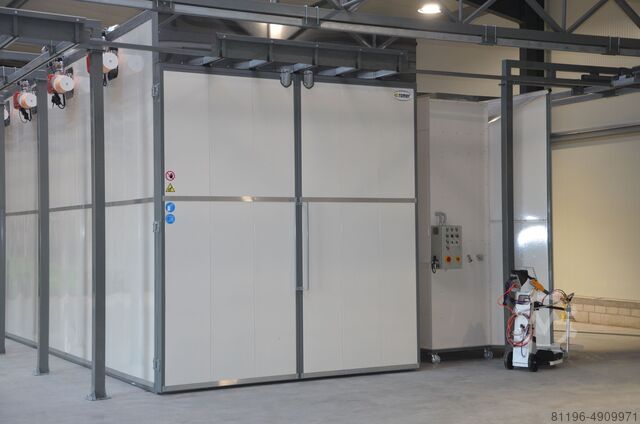 Verwarmingsoven voor poederverf ROMER SW-SL