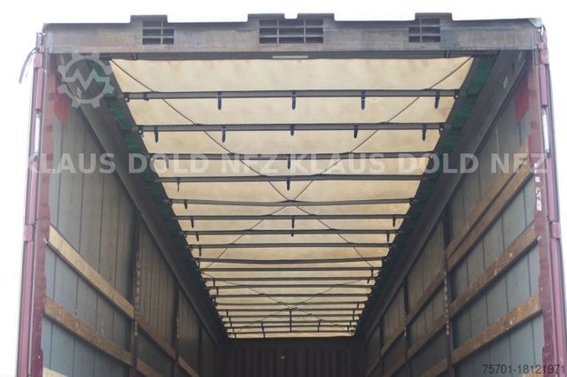 Semirremolque abierto con toldo KRONE Pritsche Plane XL MegaLiner BPW Edscha Bordwände