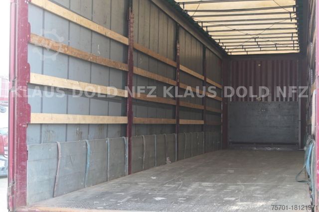 Semirremolque abierto con toldo KRONE Pritsche Plane XL MegaLiner BPW Edscha Bordwände