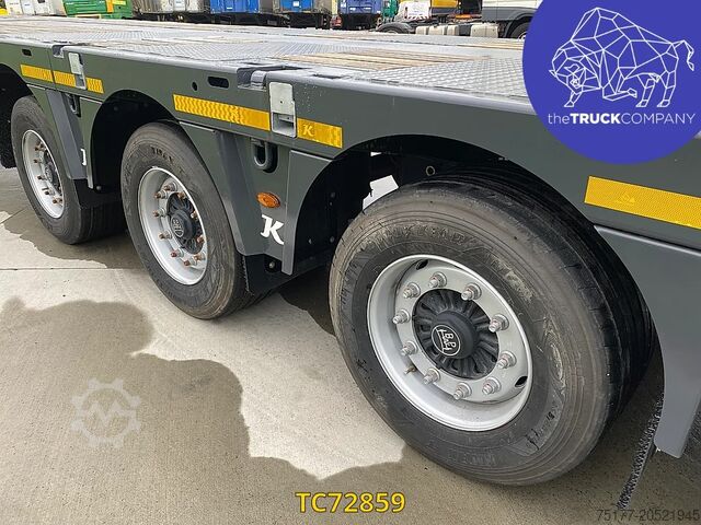 Plataforma remolque Kässbohrer SPA M