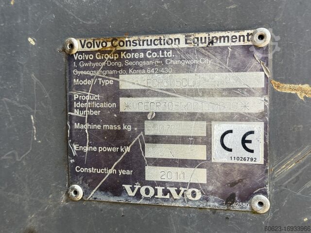 Graafmachine VOLVO EC 210 CL