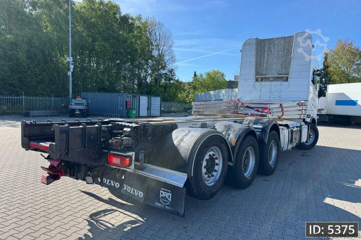 Houthouder Volvo FH16 750 Globetrotter XL, Euro 6, 8x4 / Hydraul...