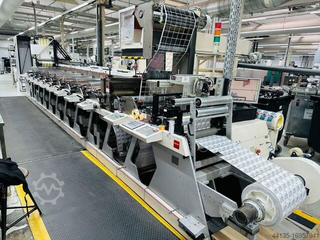 FGT Utilaje grafice - Labelpress Nilpeter FA4 - 8-color (420mm)