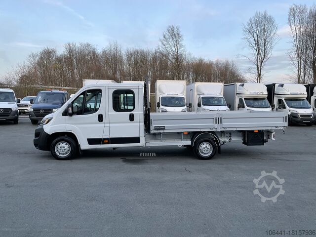 Platform vrachtwagen Peugeot Boxer Pritsche 7 Sitzer Klimaautomatik