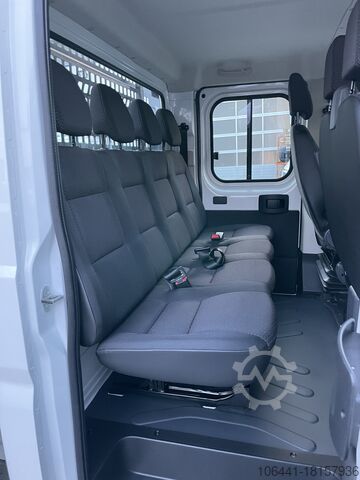 Platform vrachtwagen Peugeot Boxer Pritsche 7 Sitzer Klimaautomatik