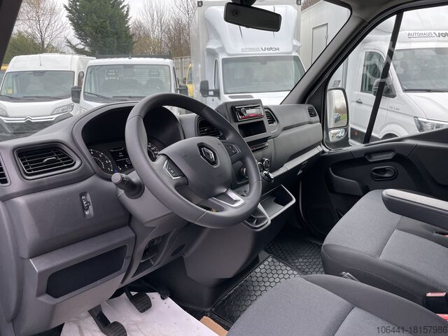 Transporter med lad og presenning RENAULT Master Pritsche Plane Portaltüren