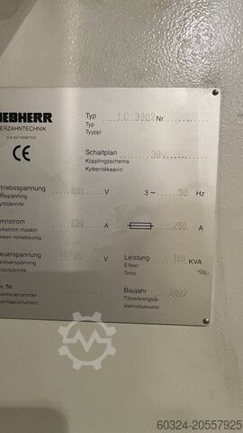 CNC Abwälzfräsmaschine LIEBHERR LC 3002
