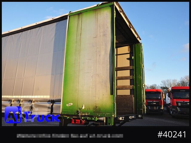 Châssis interchangeable avec plateau et bâche KOEGEL 7.45  BDF Wechselbrücke, neue Plane, Bordwand