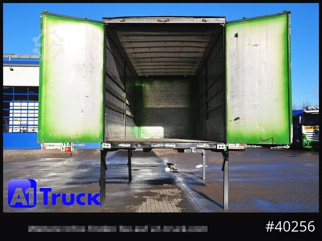 Châssis interchangeable avec plateau et bâche KOEGEL 7.45  BDF Wechselbrücke, neue Plane, Bordwand