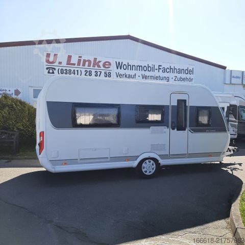 Karavan HOBBY De Luxe Edition 460 LU, Rangierhilfe, Vorzelt