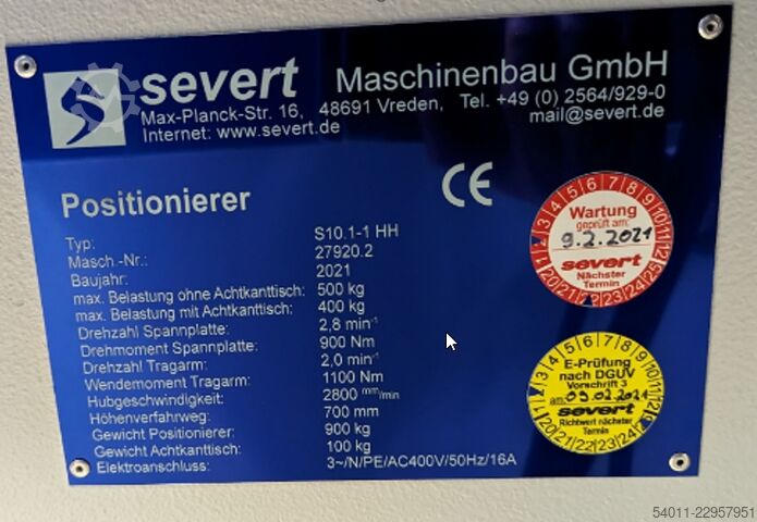 Slewing drive Severt S10.1-1 HH