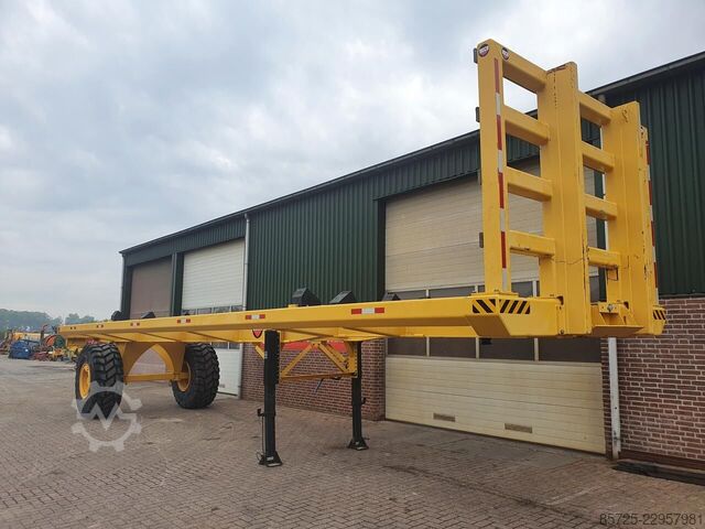Container transport  Buiscar buizentrailer