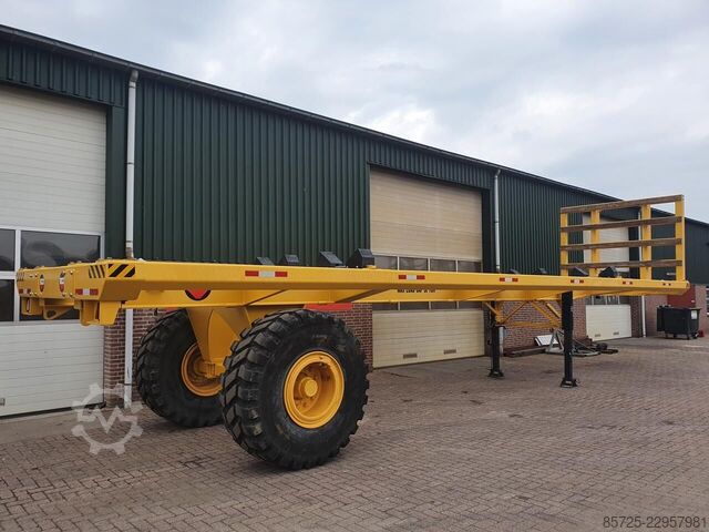 Container transport  Buiscar buizentrailer