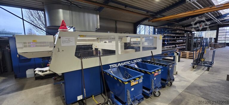 Mašina za lasersko sečenje TRUMPF TC L 3030 - 4 kw
