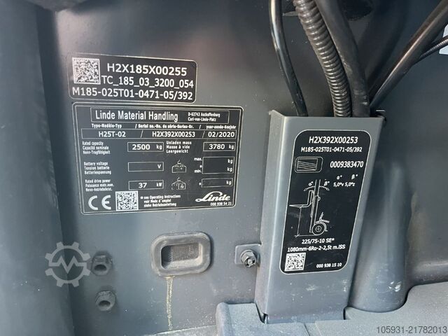 LPG-vorkheftruck Linde H25T-02