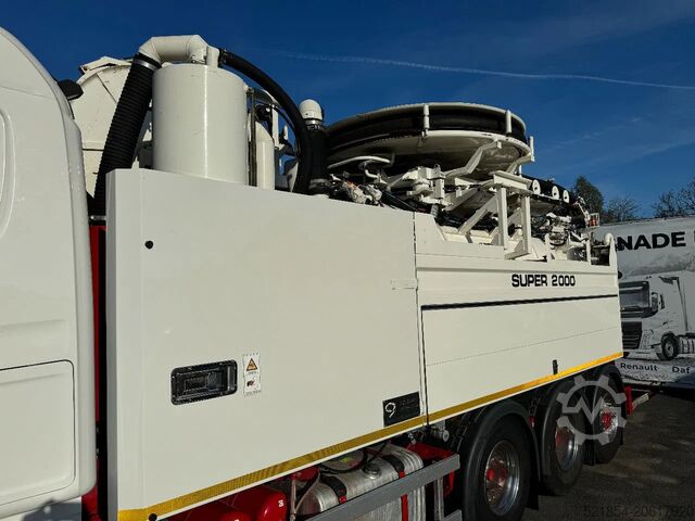 Veículo de aspiração Scania R480 Vacuum / Sewer Jetter / Recycler, Euro 6, ...