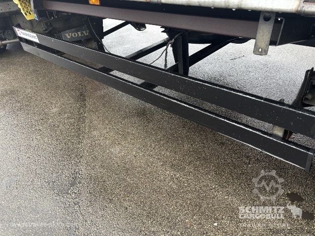 Brandalı açık yarı römork Schmitz Cargobull Semitrailer Curtainsider Standard