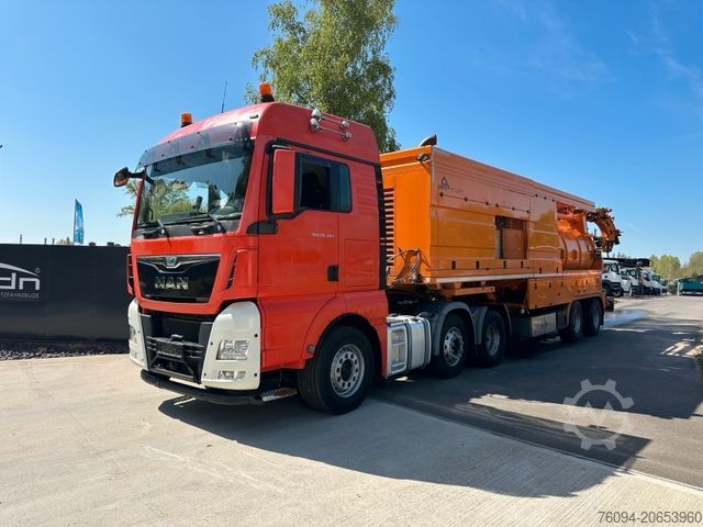 Saugwagen MAN Assmann Auflieger Saug-Druck-Kombi / Recycler