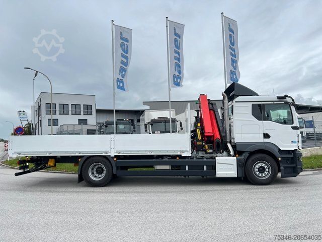 Grue montée sur camion MAN TGS 18.470 BL/ PK 14.502 /17m/Prit. 6,20m/ 9 tkm