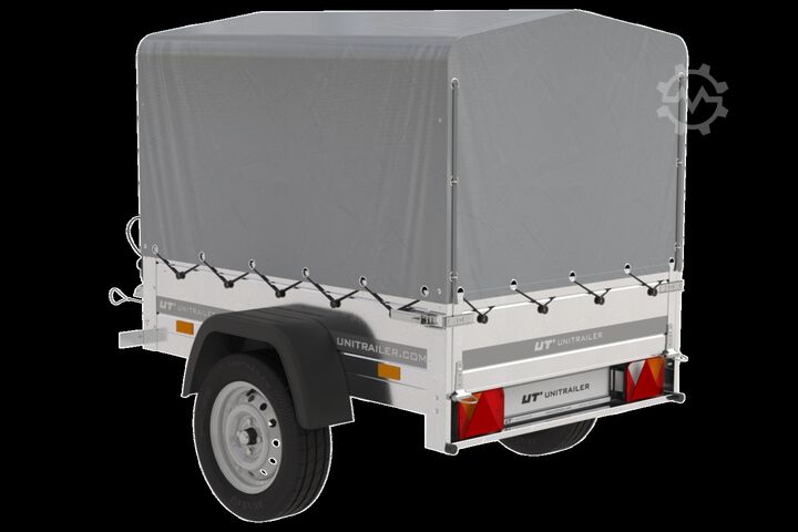 Remorque de voiture Unitrailer 150 Kipp mit Hochplane
