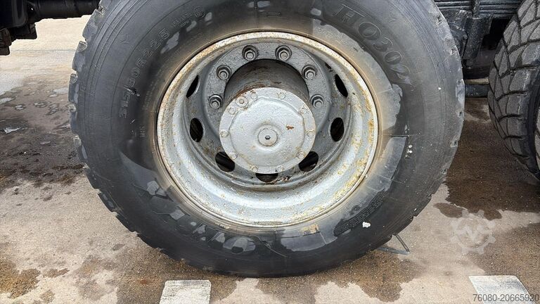 3-zijdenkipper MAN 35.414 (6 CYLINDER / 8X6 / BIG AXLES / STEEL SU...