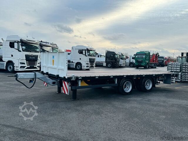 Benne ouverte PAVIC TBPA 14 64ZC PRITSCHE MIT CONTAINERVERRIEGELUNG